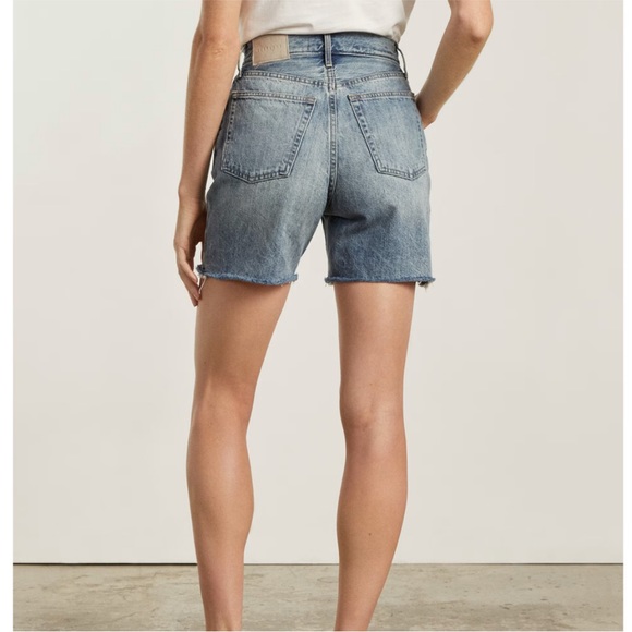 Everlane The Rigid Way-High Jean Short Marina Bay - Picture 2 of 3